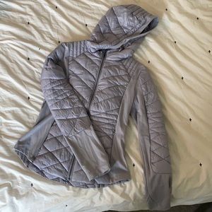 Light purple down Zella jacket